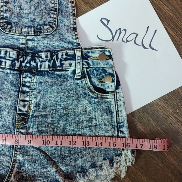 💞Fringed Mini Overalls - Picture 7 of 14